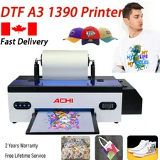 Epson1390 A3 DTF Printer Direct to Film T shirt Printing Printer DIY Home CA