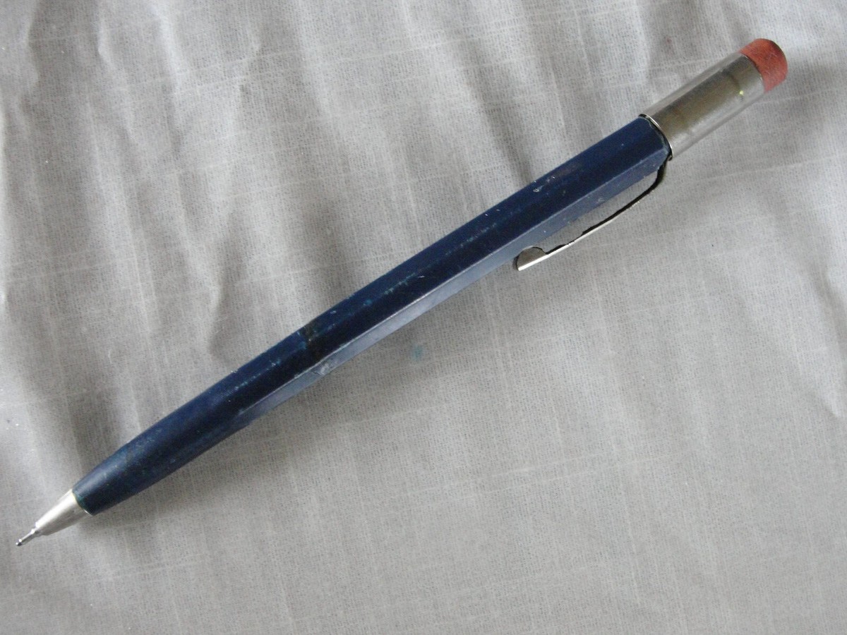Vintage SCRIPTO Blue Mechanical Pencil | eBay