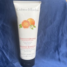Crabtree Evelyn Tarocco Orange Eucalyptus Sage Body Scrub 7.9oz Sealed