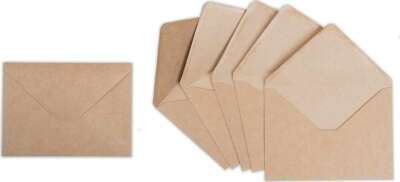 Sizzix Making Essential - Paper Envelopes, A2, 6 Kraft 662796