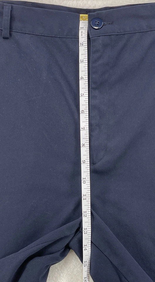 Pantalones cortos Austin para hombre talla 38 X 10 mezcla de algodón/poliéster azul marino Foto 3 de 4