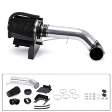 4" Inch Cold Air Intake Kit Heat Shield For 99-06 Silverado V8 4.8L/5.3L/6.0L