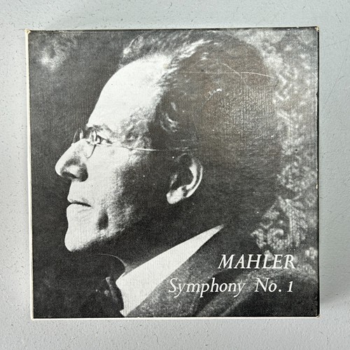 Vintage Mahler Symphony No. 1 in D Major WRC Reel to Reel Tape Boxed UNTESTED