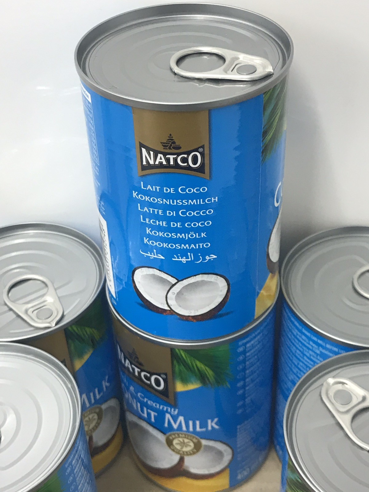 Natco Coconut Milk Tins (6 x 400ml) Premium Quality, Rich And Creamy eBay