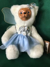 Robert Raikes Fairies White Winged Bear - Winter