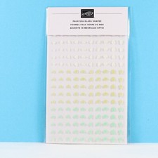 Stampin Up Faux Sea Glass Shapes Embellishments 158139 - 150 pcs
