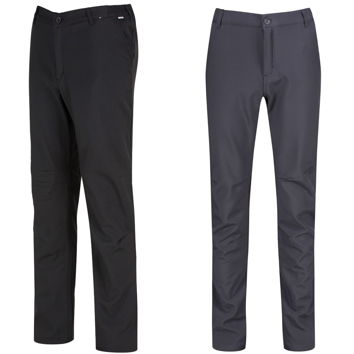 Regatta Softshellhose Herren Wasserabweisend schwarz grau