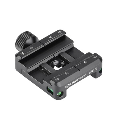 SPC-50 Arca Swiss QR Quick Release Clamp and Picatinny Dovetail Adapter