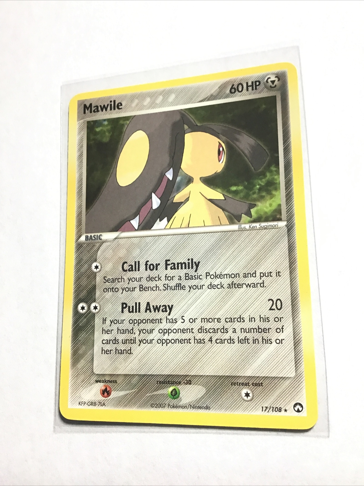 MAWILE - 17/108 - Power Keepers - Pokemon Card - LP