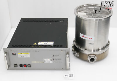 【M】 34621 EDWARDS TURBOMOLECULAR PUMP, 27000RPM W/ CONTROLLER SCU
