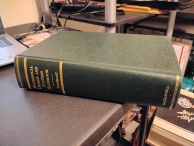 Mechanical Design and Systems Handbook Harold Rothbart 1964 Engineering