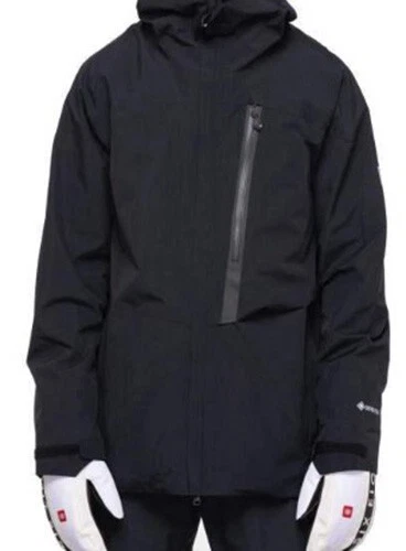 686 Glacier Gore Tex GT Snowboard Jacket (M) Black M2W105-BLK
