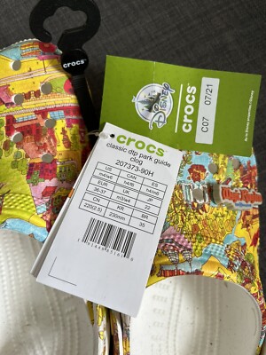 ハピ⁑ Crocs Rare Disney Vault Tomorrowland Size M6 W8 Limited Edition | eBay