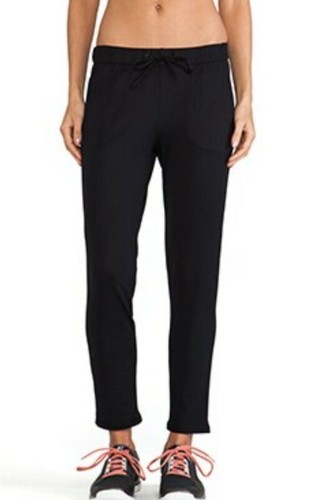 theory 38 aliya k active pique pants Women's Black Size Small #C4