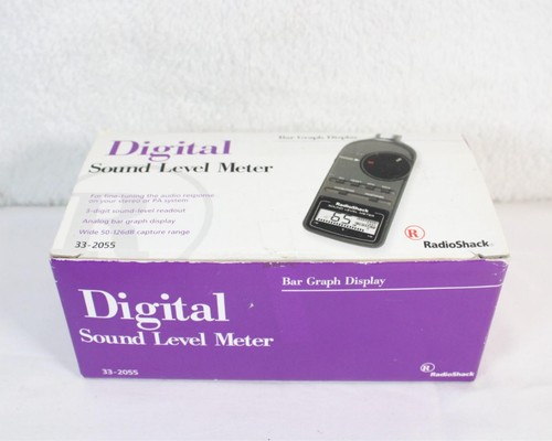 Radio Shack Digital Sound Level Meter Bar GRaph Display 33-2055 A284 - Picture 4 of 19