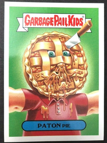 PATON Pie [Gold] #11b Garbage Pail Kids American As Apple Pie card