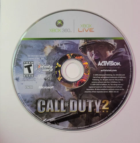 Call of Duty 2 (Microsoft Xbox 360, 2005) - Disc Only