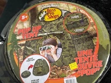 CAMO BASSPRO 1 Person Pop Up Tents for Camping Hiking Waterproof Windproof USA