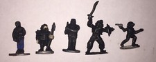 VTG PEWTER FIGURINE Mixed Lot x5 Grenadier 1990s D D FANTASY Minis