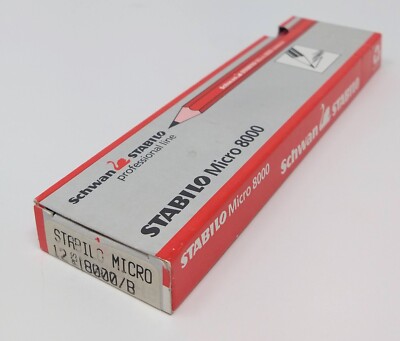 VINTAGE Schwan Stabilo Pencils: MICRO 8000 12 Count Boxes UNUSED