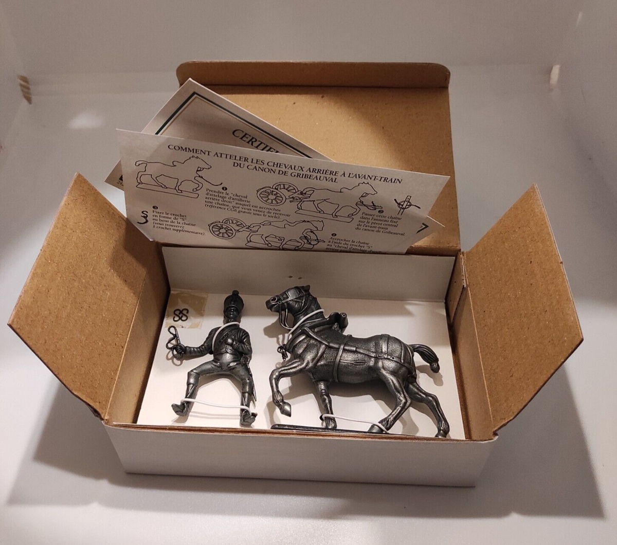 Figurine CBG Artilleurs à Cheval - État D'usage