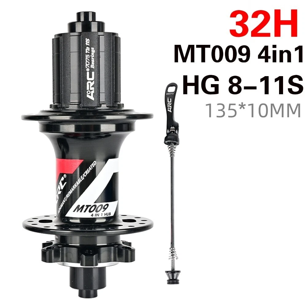 Front or Rear Bicycle Hub 6 Claw 114T Noise Mountain Bike Sealed Bearing Hub