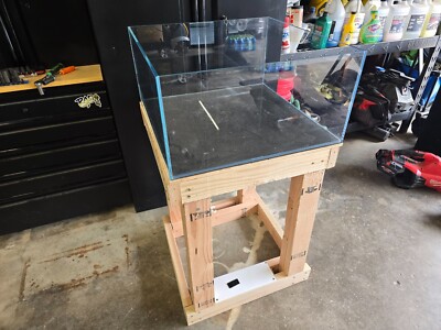 Hyda Aquatics Shallow 30 Gallon Rimless Aquarium Fish Tank  (Local Pickup Only)