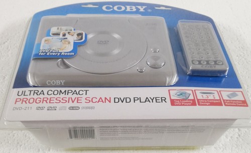 COBY DVD-211 New ULTRA COMPACT PROGRESSIVE SCAN DVD PLAYER - Picture 3 of 4