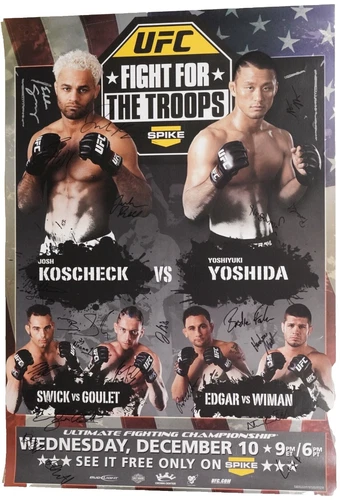 Josh Koscheck UFC MMA Original Autographed Items