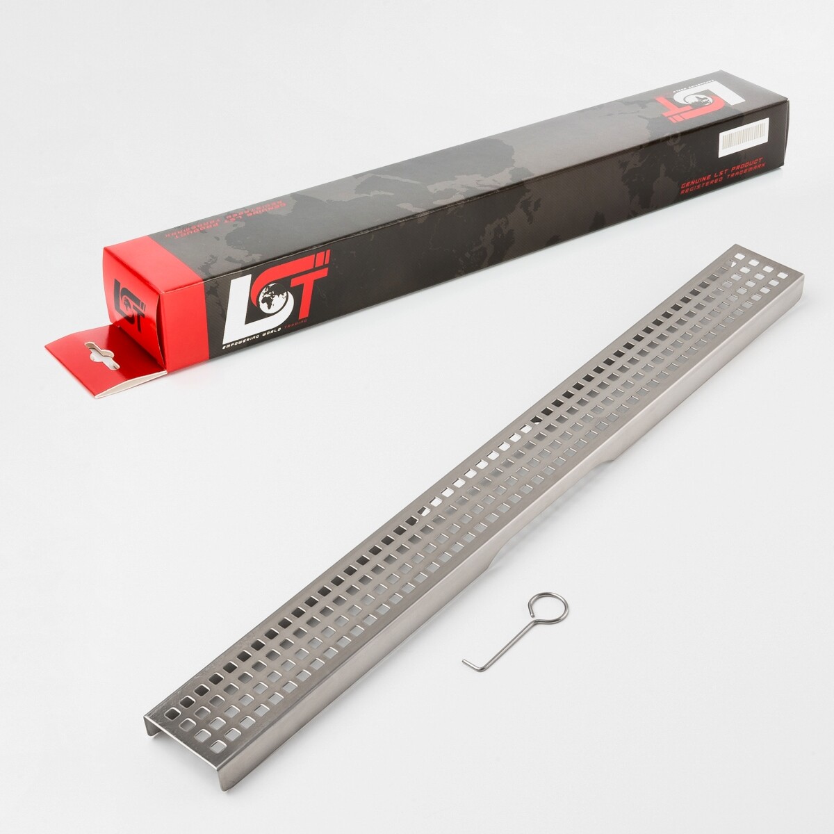 Shower grate square drain cover grid for 700 x 70 mm shower channel