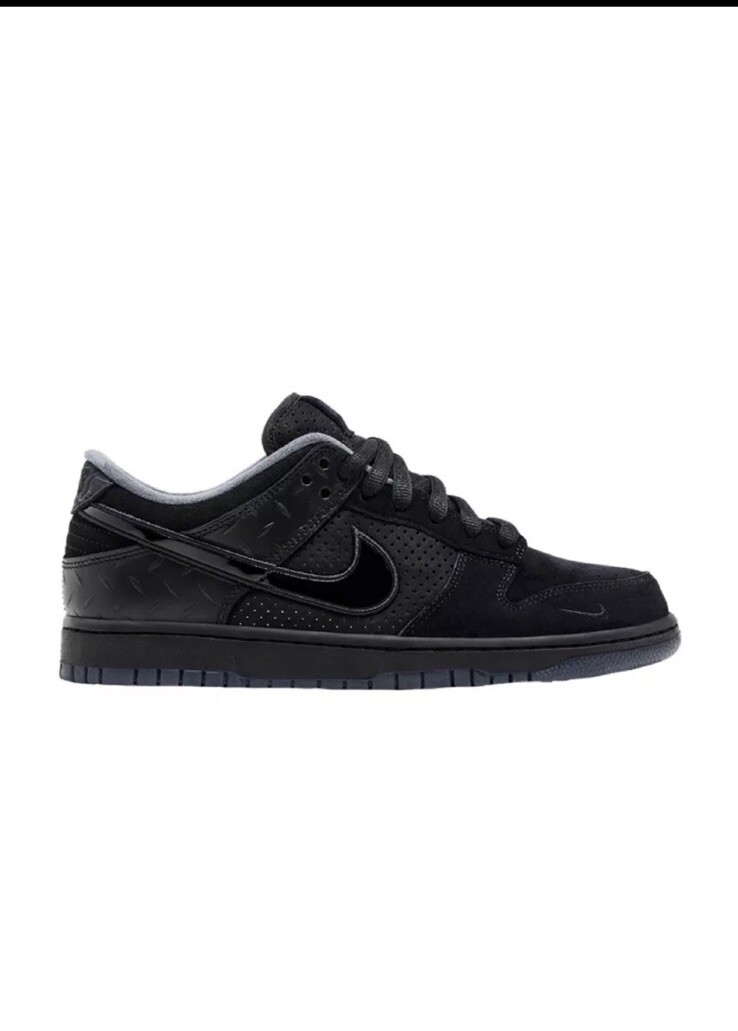 goat nike dunk low black and white