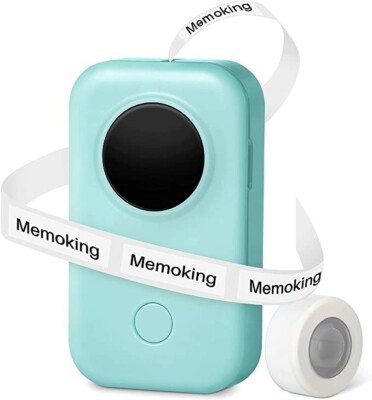 D30 Aufkleber Etikettendrucker - Thermo Bluetooth Etikettendrucker Maschine mit 1...