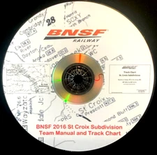 Burlington Northern Santa Fe 2016 St Croix Sub TC Manual  PDF Pages on DVD
