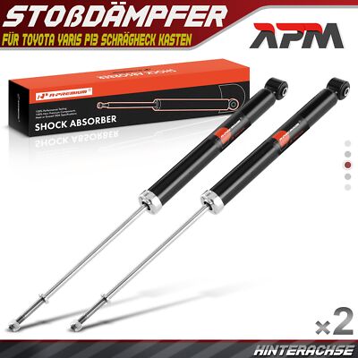 2x Stoßdämpfer Gasdruck Hinten Links Rechts für Toyota Yaris P13 2010-2020
