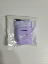Portachiavi AirPods Gen 1 e 2 viola custodia bianco sporco nuovo cordino Nike