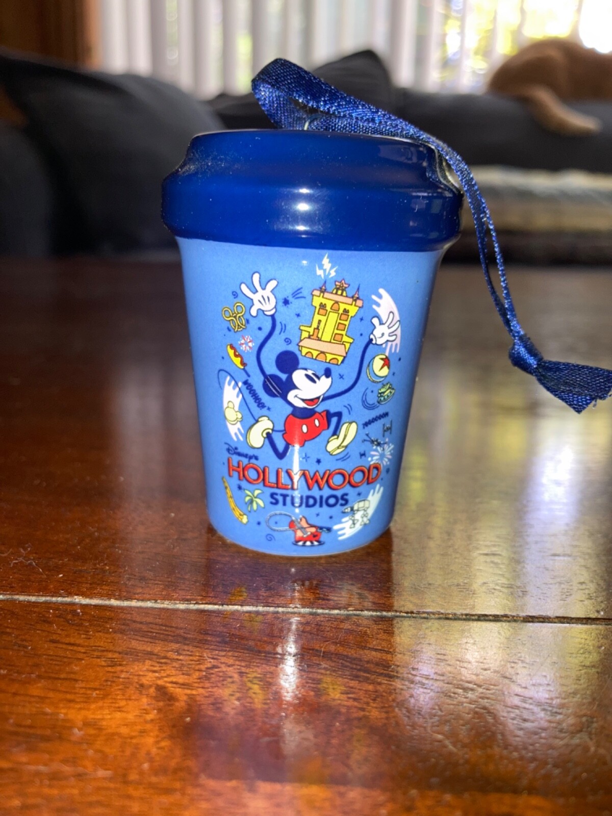 Disney Ceramic Ornament Starbucks Coffee Mickey Mouse Hollywood Studios