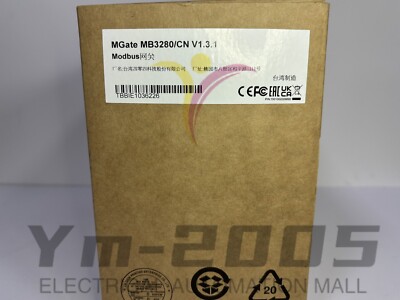 New In Box MOXA MGATE MB3280 2-Port Modbus