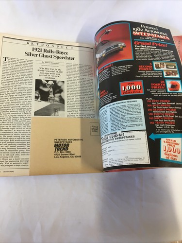 Motor Trend Magazine December 1978 FORD VS CHEVY good Condition Preowned - Picture 9 of 11