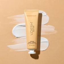 Voesh Velvet Luxe Vegan Body Hand Cream Lotion Tangerine Glow 3 oz