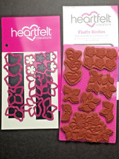 Heartfelt Creations Fluffy Birdies Stamps Dies HCPC3646 Birds Blooms PARTIA