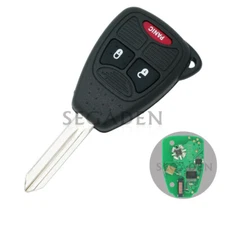 Remote Key Case 315 MHz fit for Chrysler Dodge Jeep FCCID head of OHT 3 Button