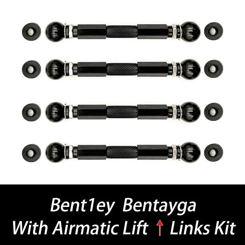 For Bentley Bentayga Adjustable Suspension Rise Links Lift Kit Levelling Rods - Imagen 2 de 4