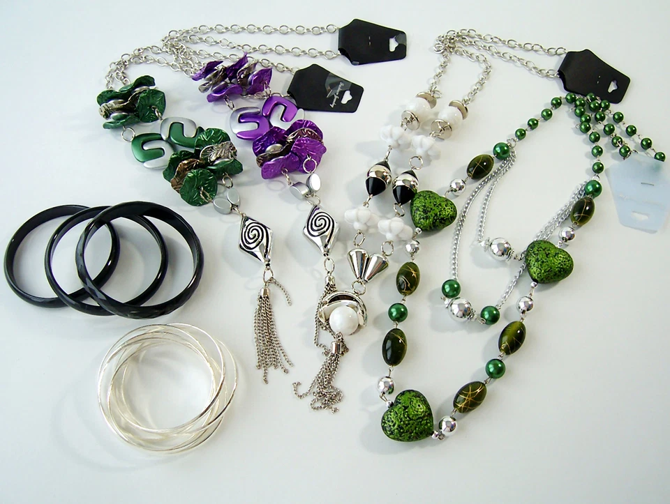 Sonderposten Sets Modeschmuck Restposten 1.Wahl Ketten Armbänder Schmuck Neu VY2 - Bild 2 von 4