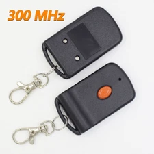 2x Remote Control Garage Door Gate Opener Transmitter 10 Digit Pins Code 300MHz