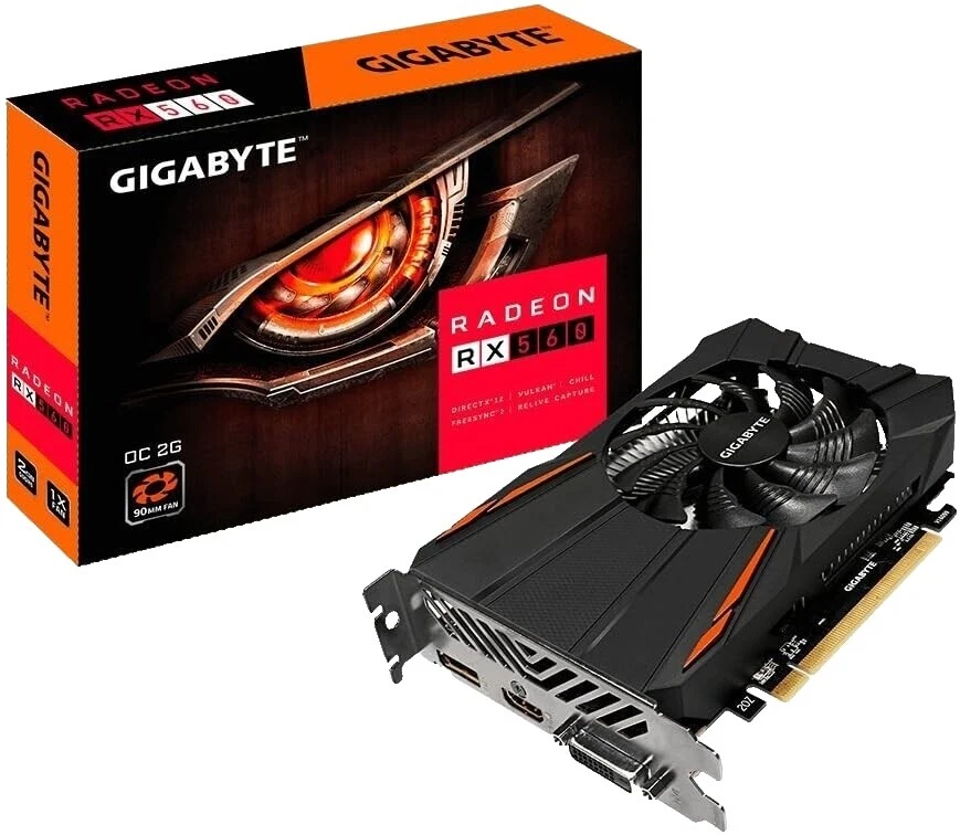 Las tarjetas de gráficos de computadora GIGABYTE para PCI Express 1.0 x16