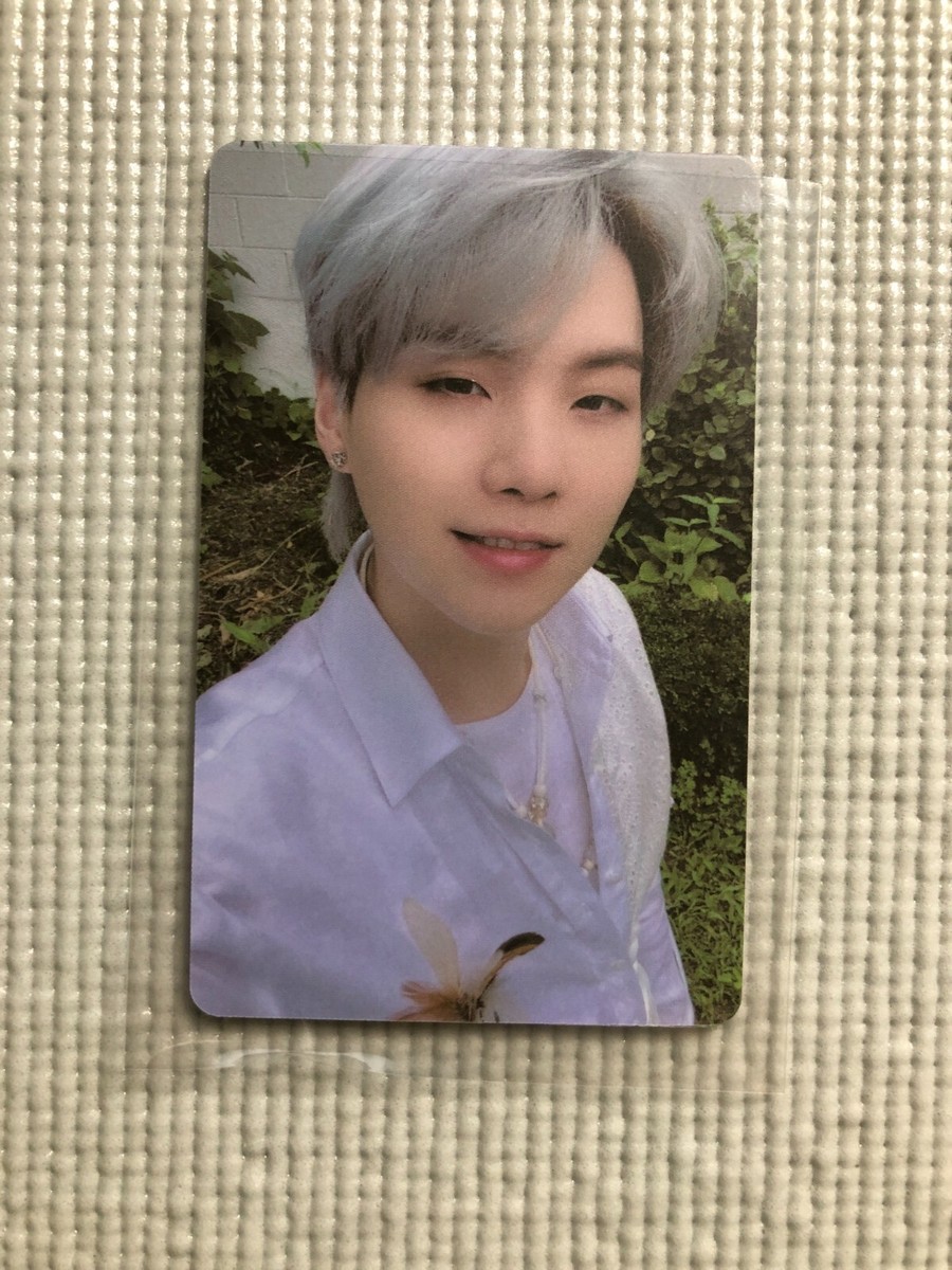 BTS Butter power station LUCKY DRAW Official Photo Card ( SUGA