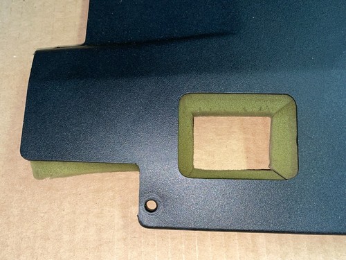 Corvette Lower Under Dash Hush Panel Access Cover 84 85 86,87,88,89 LH - Picture 2 of 8