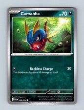 Carvanha 060/094 Common Phantasmal Flames Pokemon Near Mint