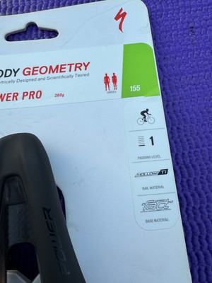 Specialized Power Pro Saddle Black 155mm Body Geometry (27116-1605