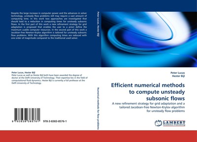 Efficient numerical methods to compute unsteady subsonic flows Peter Lucas